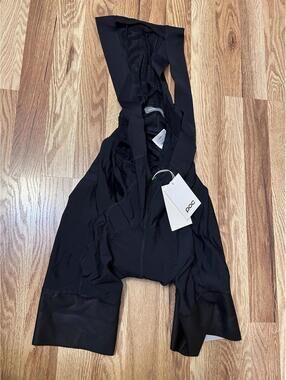 POC Essential Road Vpds Bib Shorts Uranium Black L NWT